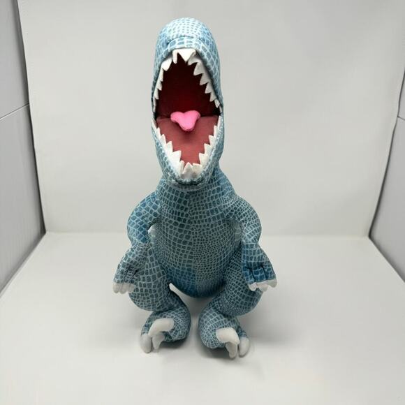 Jurassic World Blue T-Rex Tyrannosaurus Rex Dinosaur Plush Stuffed Animal 18" - Picture 4 of 12